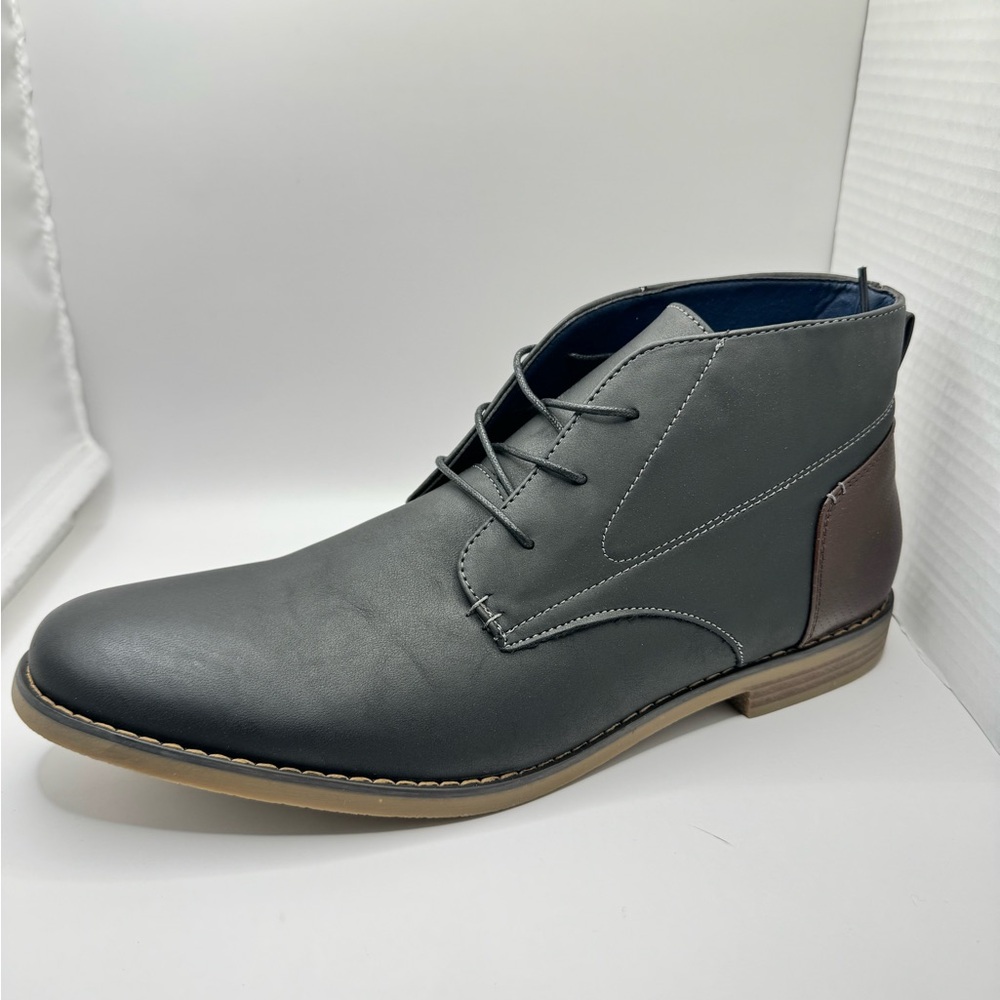 DEER STAGS Mens Black brown Cushioned Mark Almond Toe Dress Chukka Boots 10.5  M
